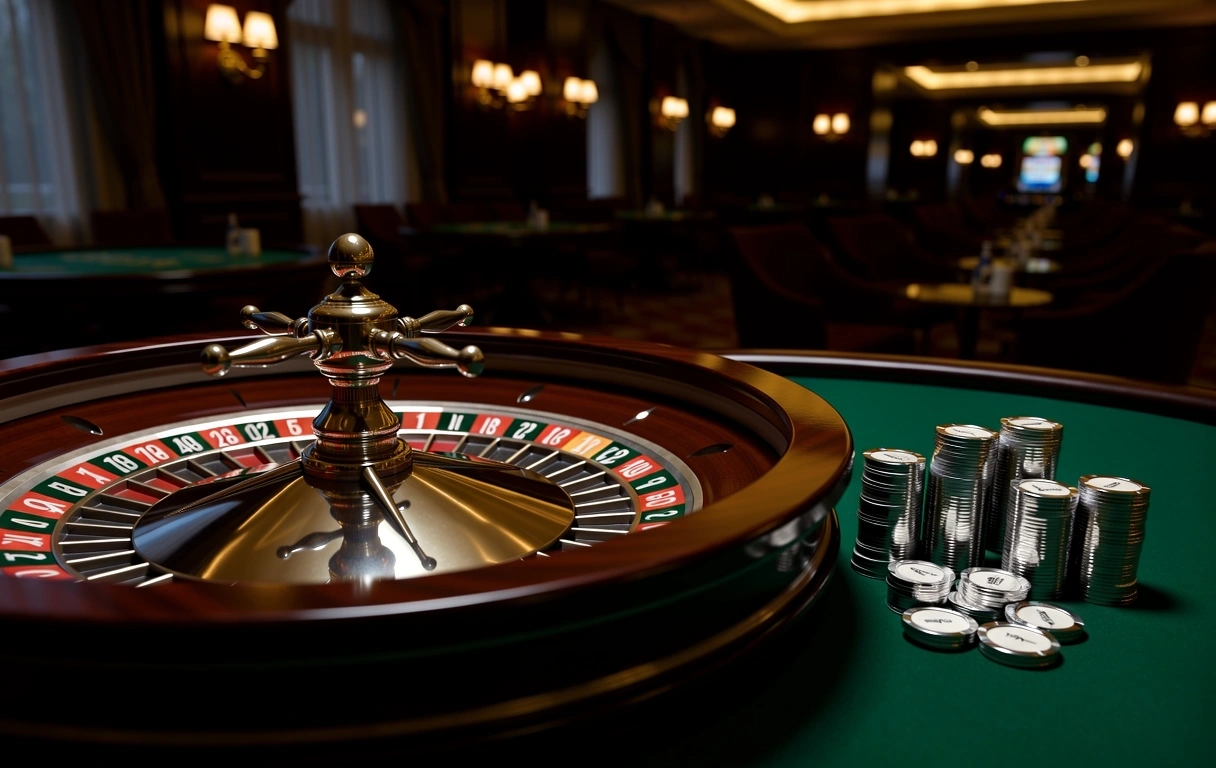 Detalle de ruleta premium